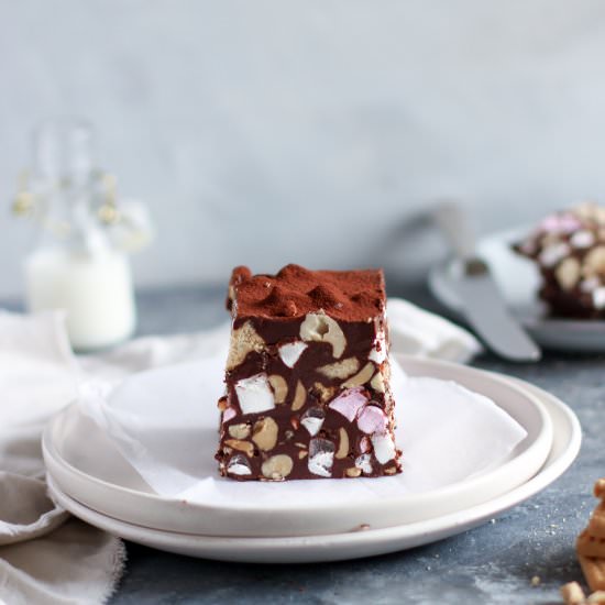 Loaded rocky road - Recipe photo by The Candid Kitchen