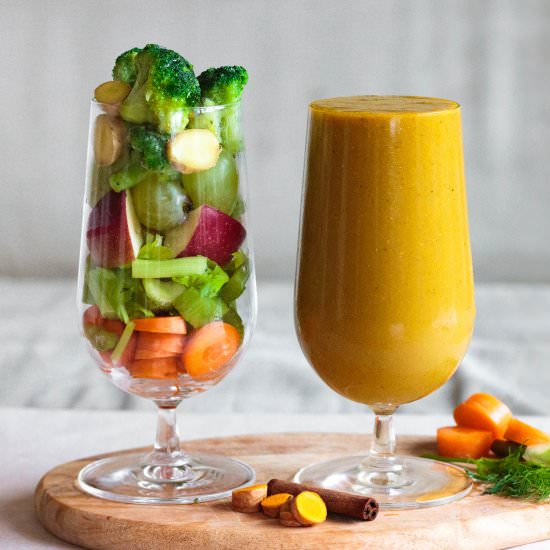 Intense Cinnamon Vegetable Smoothie - Recipe photo by refreshmyhealth