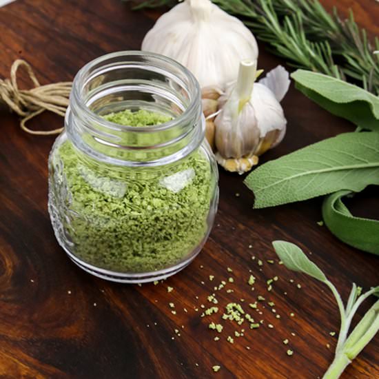 Tuscan Herb Salt - Recipe photo by plantbasedrecipe2020