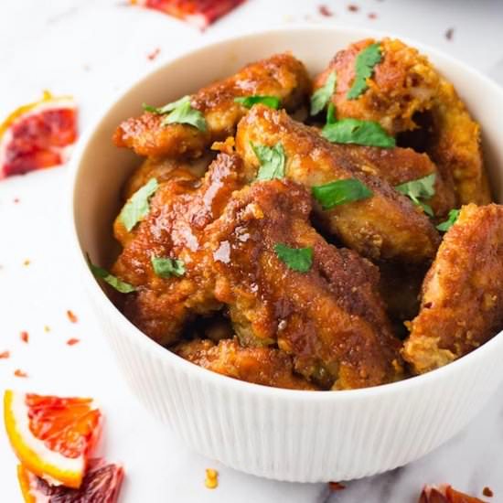 Keto orange chicken - Recipe photo by HereToCook