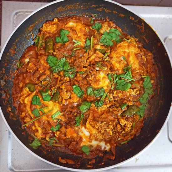 egg masala fry - Recipe photo by foodies855