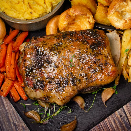 Slow Roast Lamb Shoulder - Recipe photo by Flawless Food