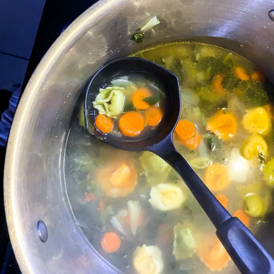 Tortellini Soup - Recipe photo by Lisa G Cooks
