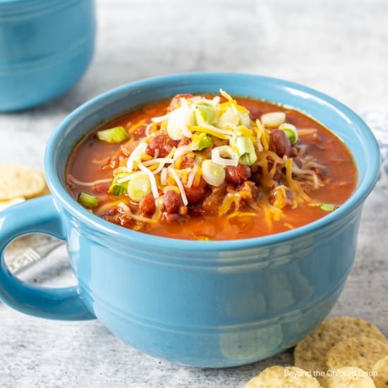 Chili with Beans - Recipe photo by BeyondtheCoop