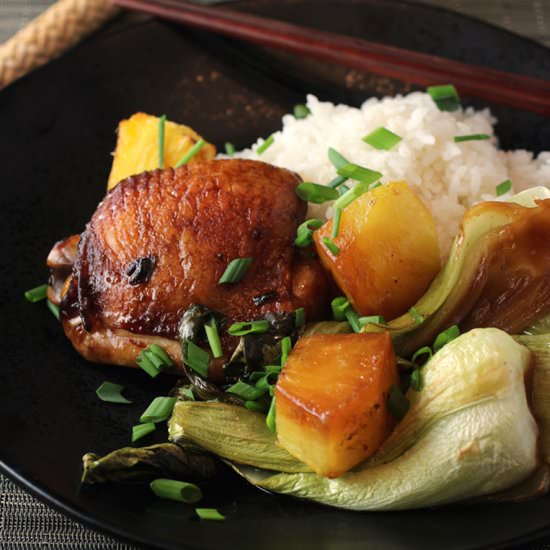 Sheet Pan Soy Sauce Chicken - Recipe photo by Food Gal