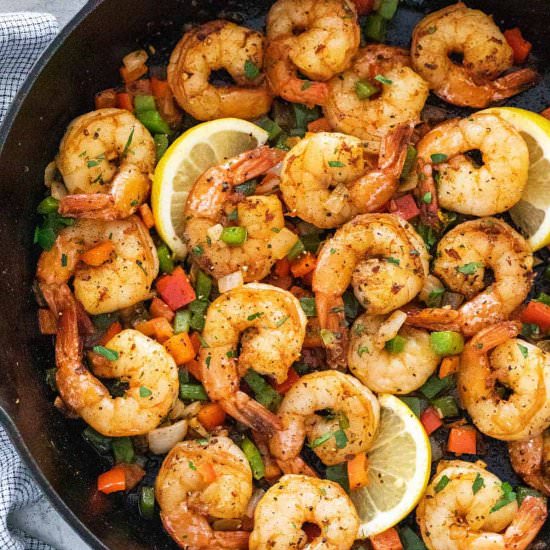 Spicy Cajun Shrimp - Recipe photo by Jessica Gavin