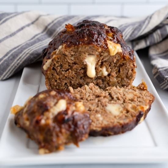 Cheese Stuffed Meatloaf - Recipe photo by HostessAtHeart
