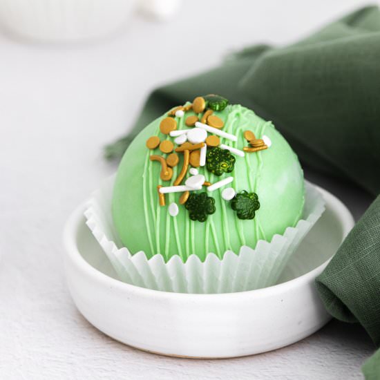 St Patrick's Day Bombs - Recipe photo by FoodFolksandFun