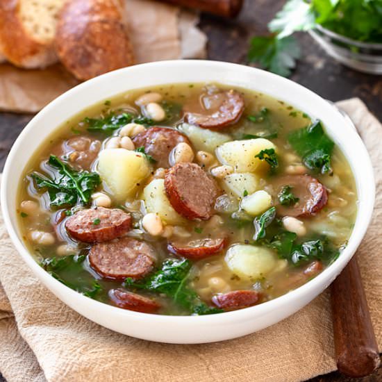 Sausage Soup - Recipe photo by thecozyapron