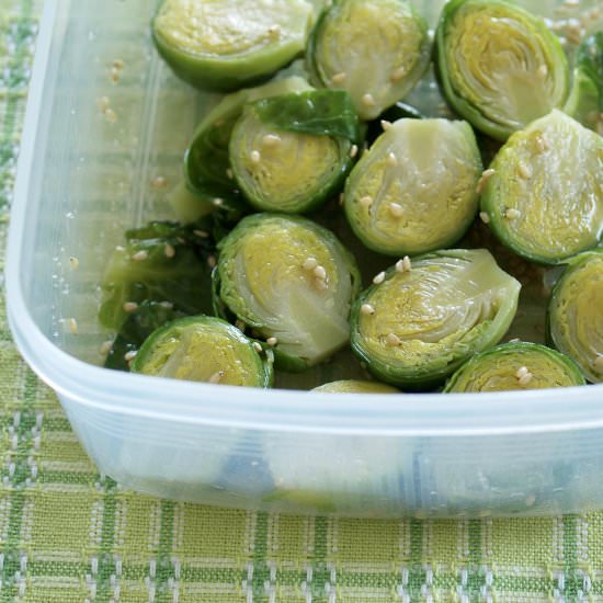 Brussels Sprouts Namul - Recipe photo by ochikeron