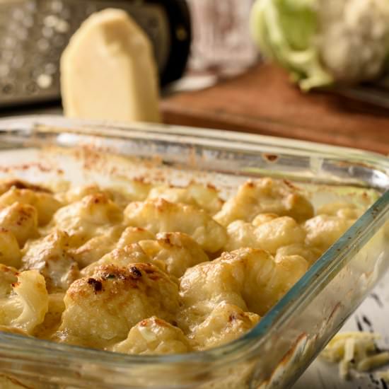 Cauliflower Cheese Recipe - Recipe photo by suncakemom