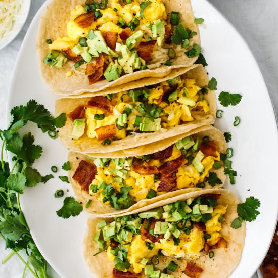Best Breakfast Tacos - Recipe photo by Downshiftology