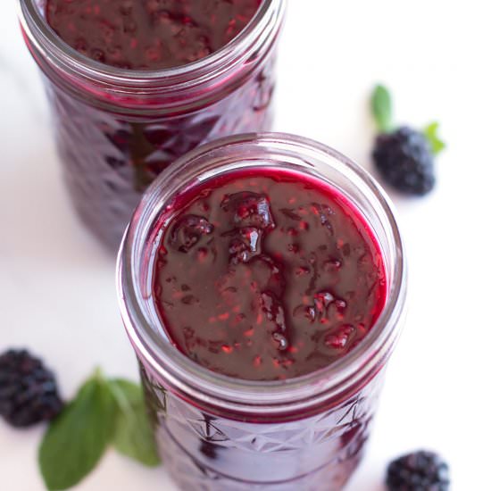Triple Berry Filling, Sauce, Toppin - Recipe photo by borrowedbites