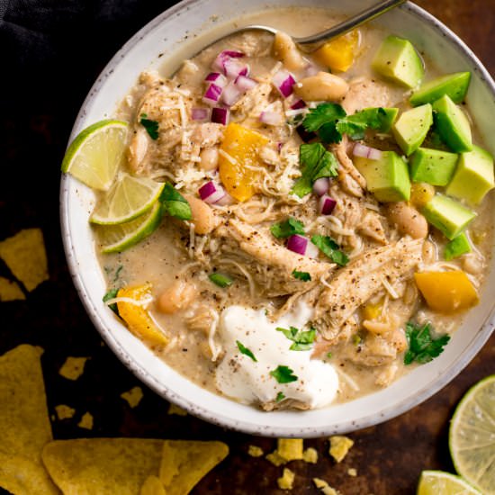 White Chilli Chicken - Recipe photo by KitchenSanctuary