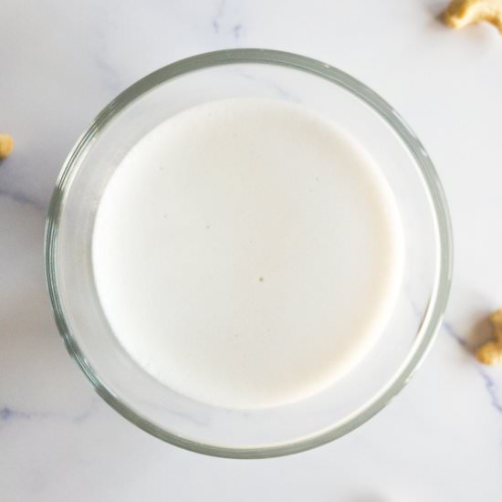 Homemade Cashew Milk - Recipe photo by bitesofberi