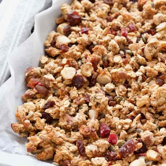 Healthy Homemade Granola - Recipe photo by joskitchenlarder