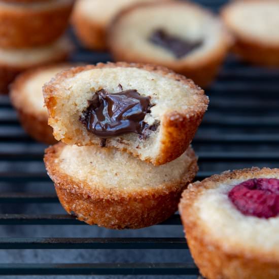 Almond Flour Financiers - Recipe photo by MamaGourmand