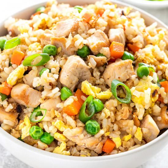 Chicken Fried Rice - Recipe photo by Jessica Gavin