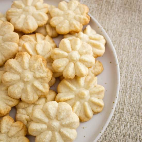 Buttery Spritz Cookies - Recipe photo by justastasty
