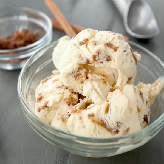Cinnamon Dulce de Leche Ice Cream - Recipe photo by browniebites