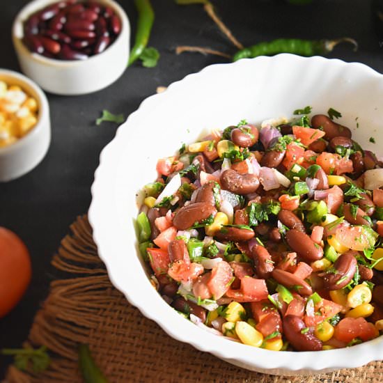 Kidney Bean Salad - Recipe photo by Palates Desire