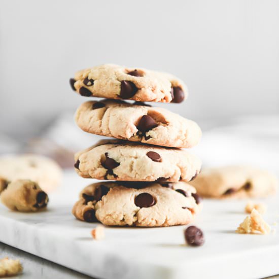 Almond Flour Chocolate Chip Cookies - Recipe photo by BEET OF THE WILD