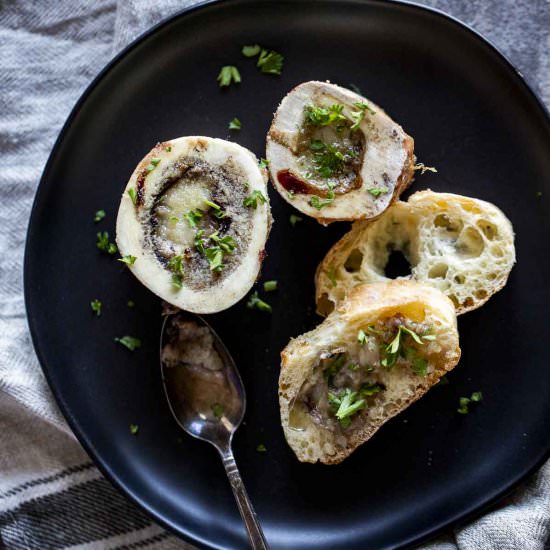 Roasted Bone Marrow - Recipe photo by Went Here 8 This