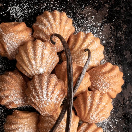 Vegan French Madeleines - Recipe photo by plantedandpicked