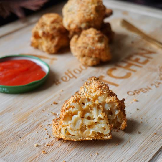 Air Fryer Mac & Cheese Balls - Recipe photo by etfoodvoyage