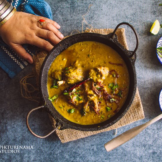 Dal Gosht – Lentils with Lamb - Recipe photo by anindya0909
