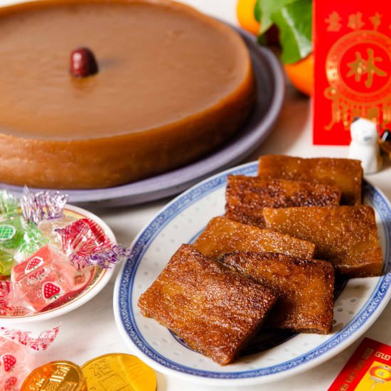 Nian Gao (Lunar New Year Cake) - Recipe photo by healthynibblesandbits