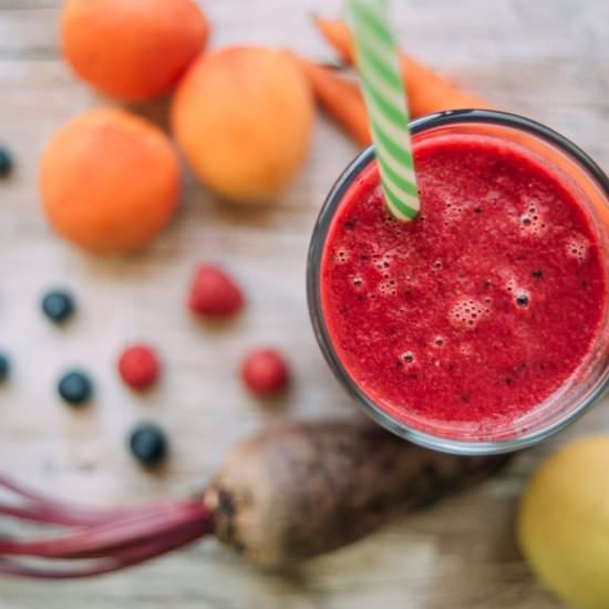 Mood Boosting Beet and Citrus Juice - Recipe photo by JustBeetIt