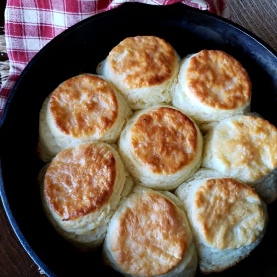 3 Ingredient Self Rising Biscuits - Recipe photo by Julias Simply Southern