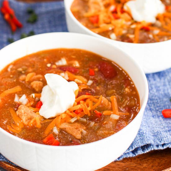 Colorado Pork Green Chili - Recipe photo by MaesMenu