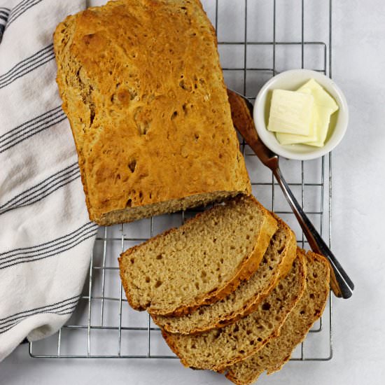 3 Ingredient Beer Bread - Recipe photo by AGratefulMeal