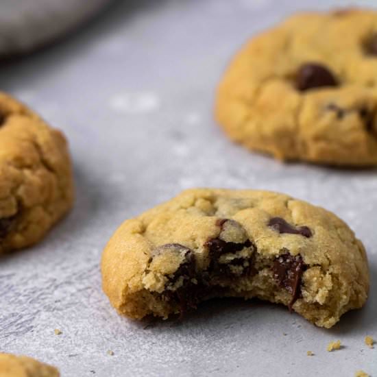 Air fryer chocolate chip cookies - Recipe photo by lifestyleofafoodie