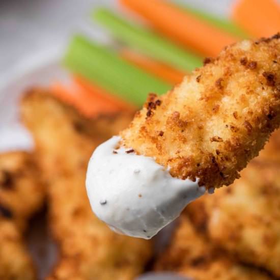 Air fryer chicken tenders - Recipe photo by lifestyleofafoodie