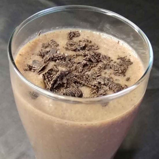 Chocolate Banana Smoothie Recipe - Recipe photo by Flavour of Food