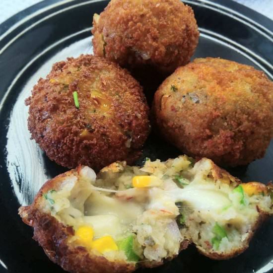 Corn Cheese Balls - Recipe photo by Flavour of Food