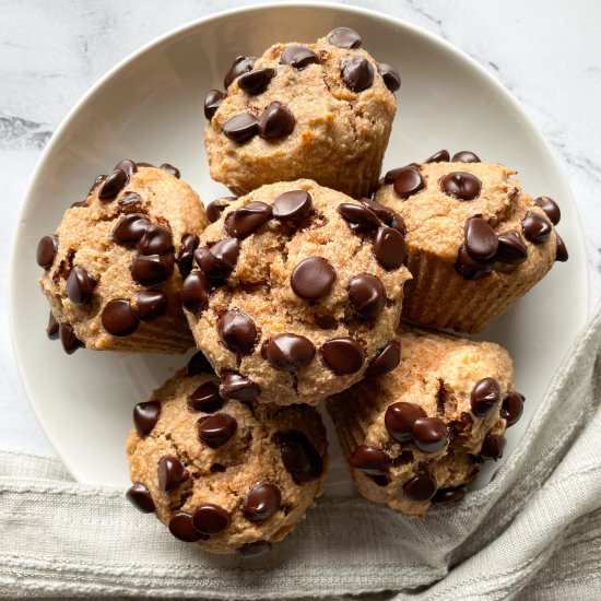 Banana Chocolate Chip Muffins - Recipe photo by frozen_bananas_