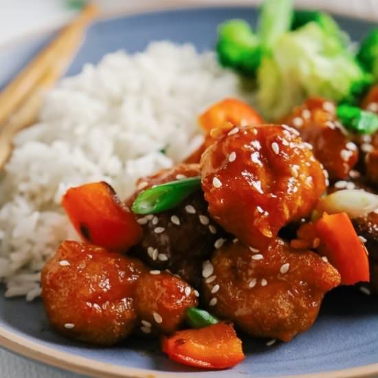 Sweet and Sour Pork - Recipe photo by noshingwiththenolands