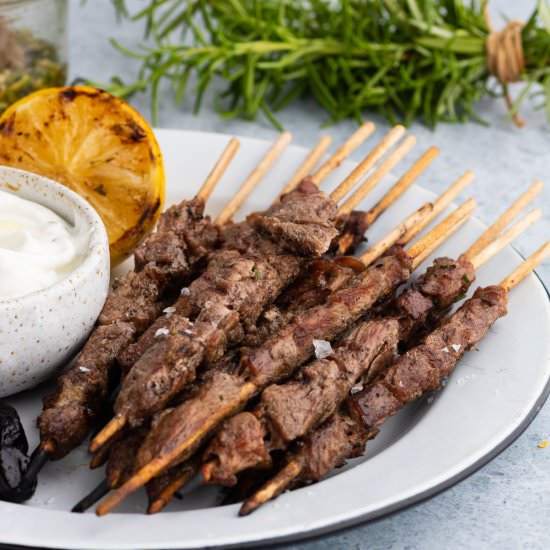 Grilled Spiedini - Recipe photo by BBQing With The Nolands
