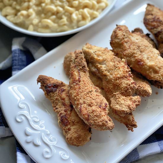 air fryer chicken strips - Recipe photo by katiescucina