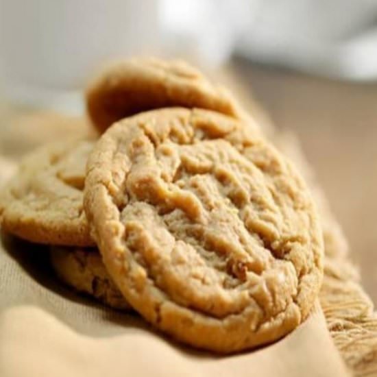 Flourless Peanut Butter Cookies - Recipe photo by bitrecipes