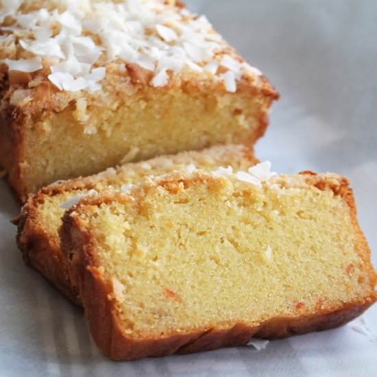 Orange Marmalade Loaf with Coconut - Recipe photo by MyRecipeReviews