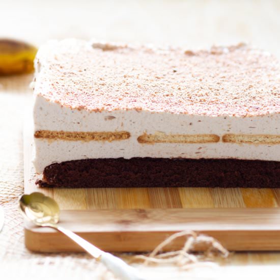 Banana fantasy cake - Recipe photo by mecooks.com