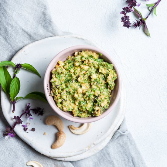 Thai Basil Pesto - Recipe photo by Mrs Jones Kitchen