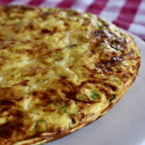 Asparagus Ricotta Frittata - Recipe photo by This Italian Kitchen
