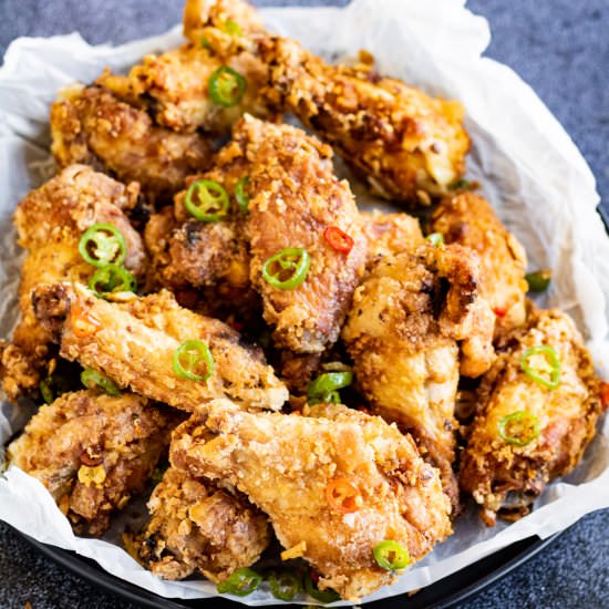 Chinese Salt and Pepper Chicken - Recipe photo by AllWaysDelicious