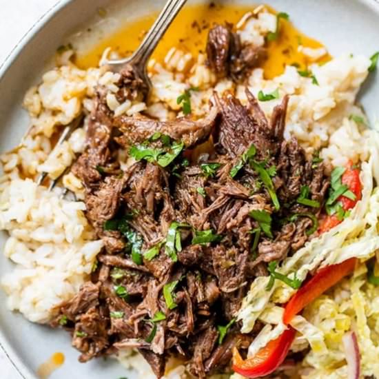 Instant Pot Braised Beef - Recipe photo by Skinnytaste
